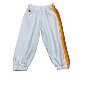 Aviator Nation 5 Stripe Sweatpants Joggers Youth Kid's 2 Loungewear